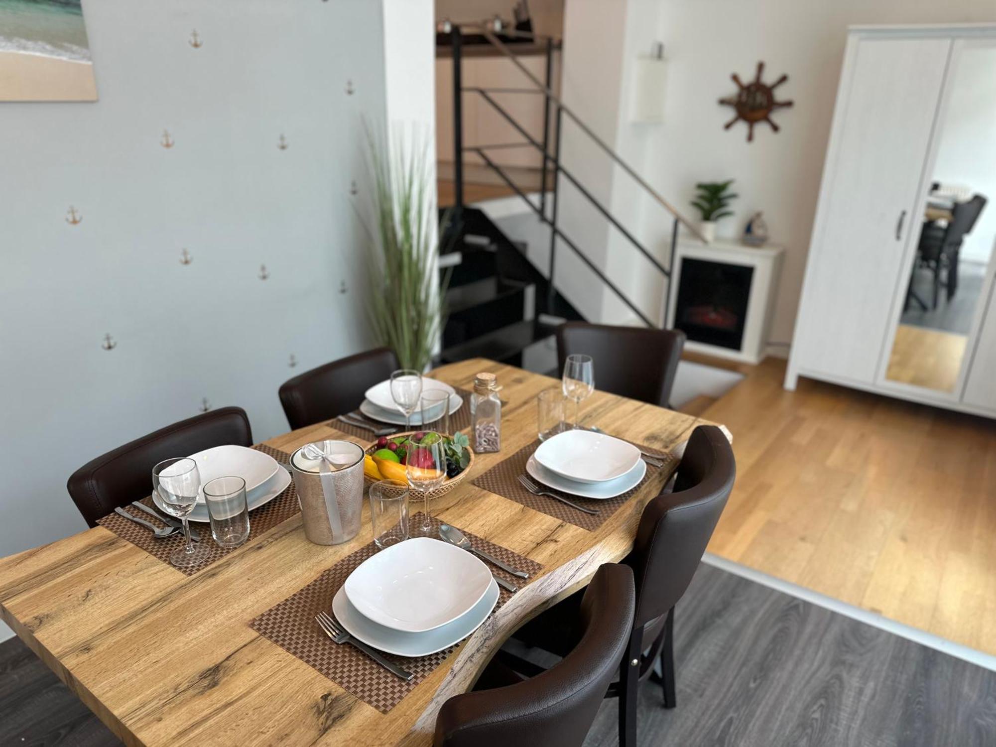 Ferienwohnung Nautica 450M Zum Strand Familienfreundlich Rostock Extérieur photo